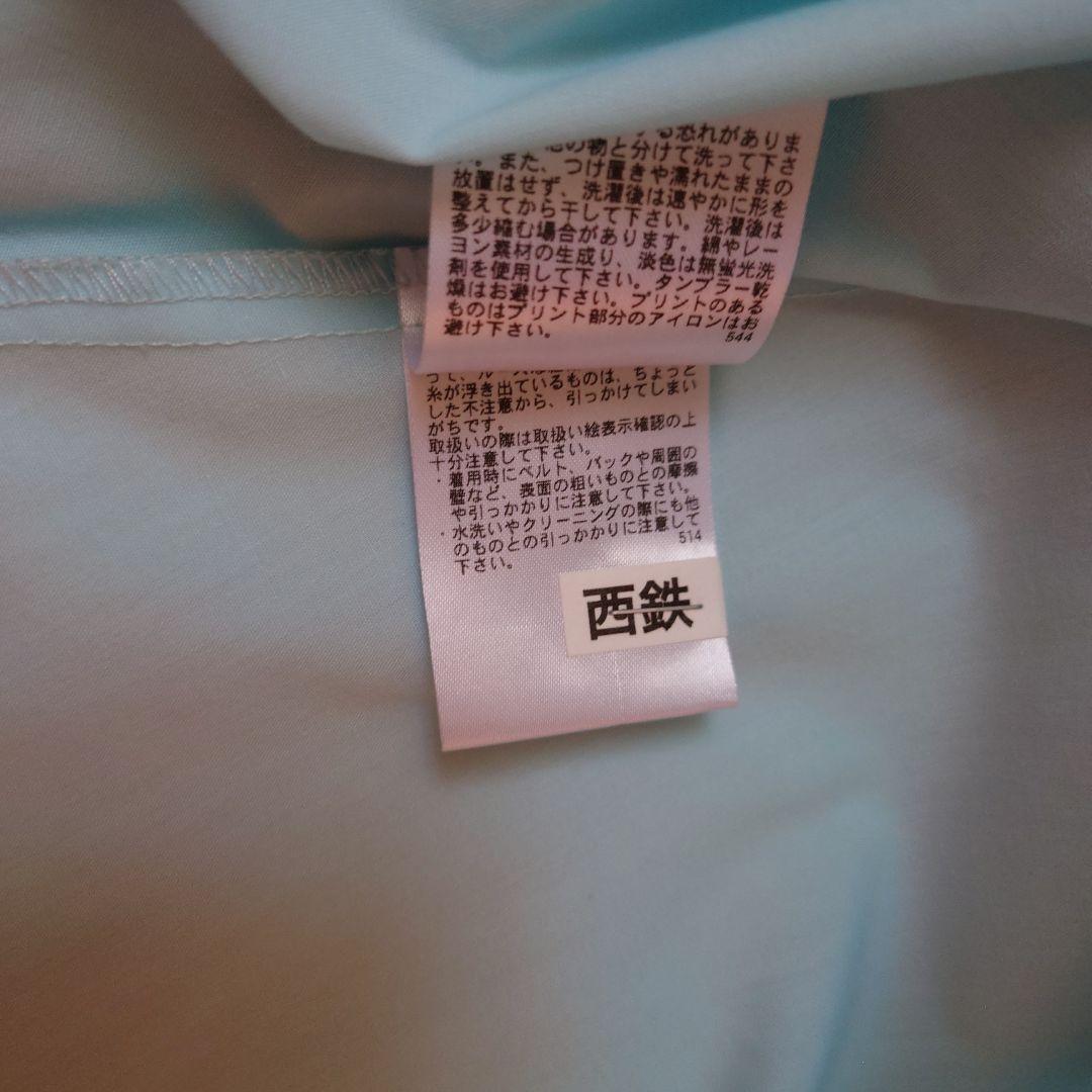 メゾピアノ　紫陽花刺繍ドレス　ワンピース　チュール　ミント　フォーマル　130