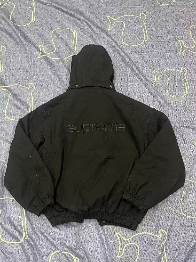 Supreme レザーカラーユーティリティジャケット M 24FW