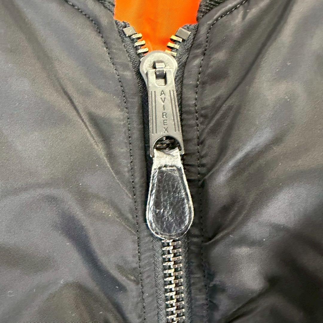 希少 AVIREX アーチロゴ フライトジャケット MA-1