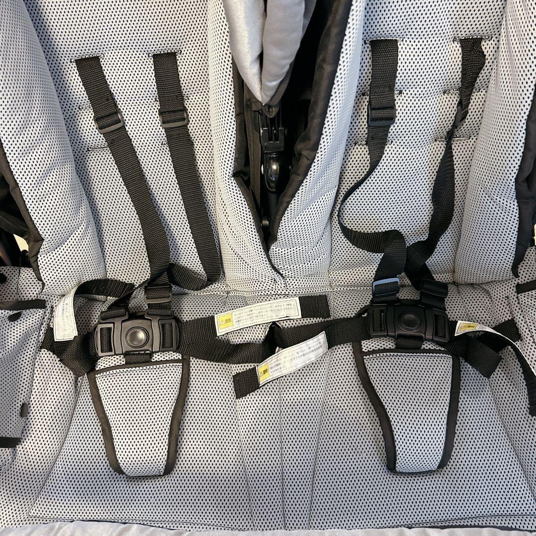 【美品】グレコ　 2人乗りベビーカー DuoSport　デュオスポーツ　双子