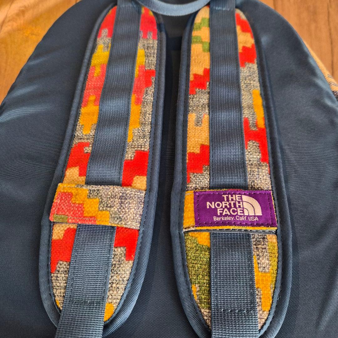 THE NORTH FACE 幾何学模様　リュック　バックパックパープルレーベル