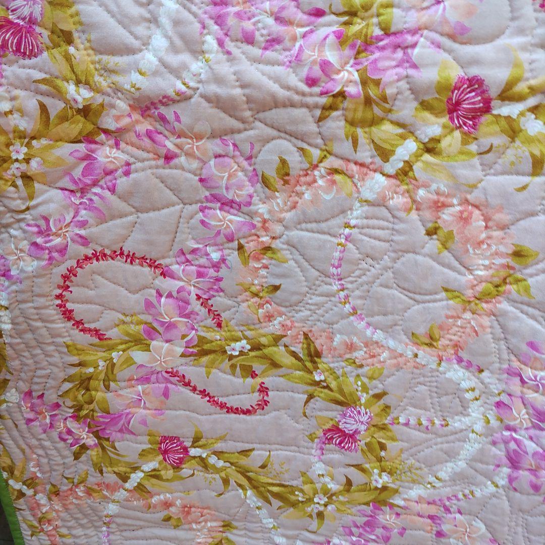 ハンドメイド　ハワイアンキルトタペストリー