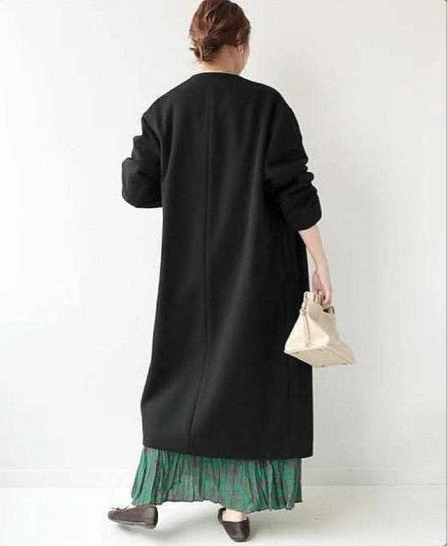 新品タグ付き❁˚ジャーナルスタンダードレリュームSUPER100ノーカラーコート