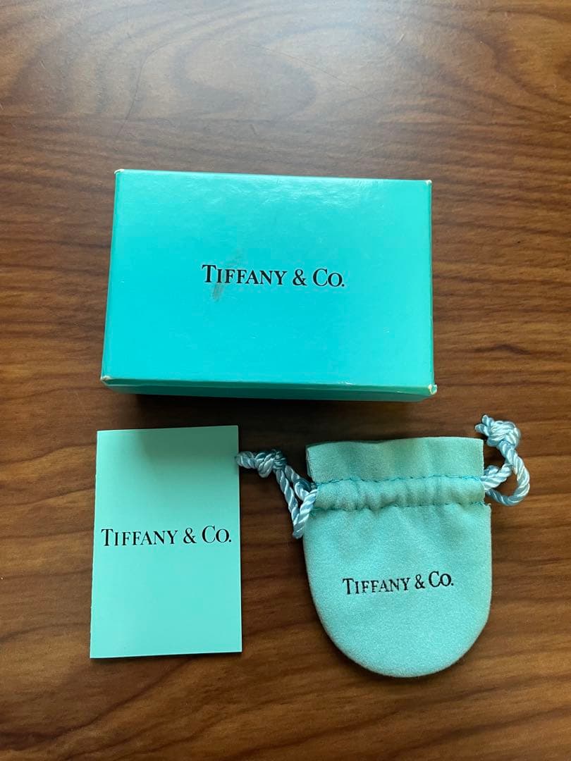 TIFFANY&CO. ティファニー　ラブノットリング 750 シルバー　金