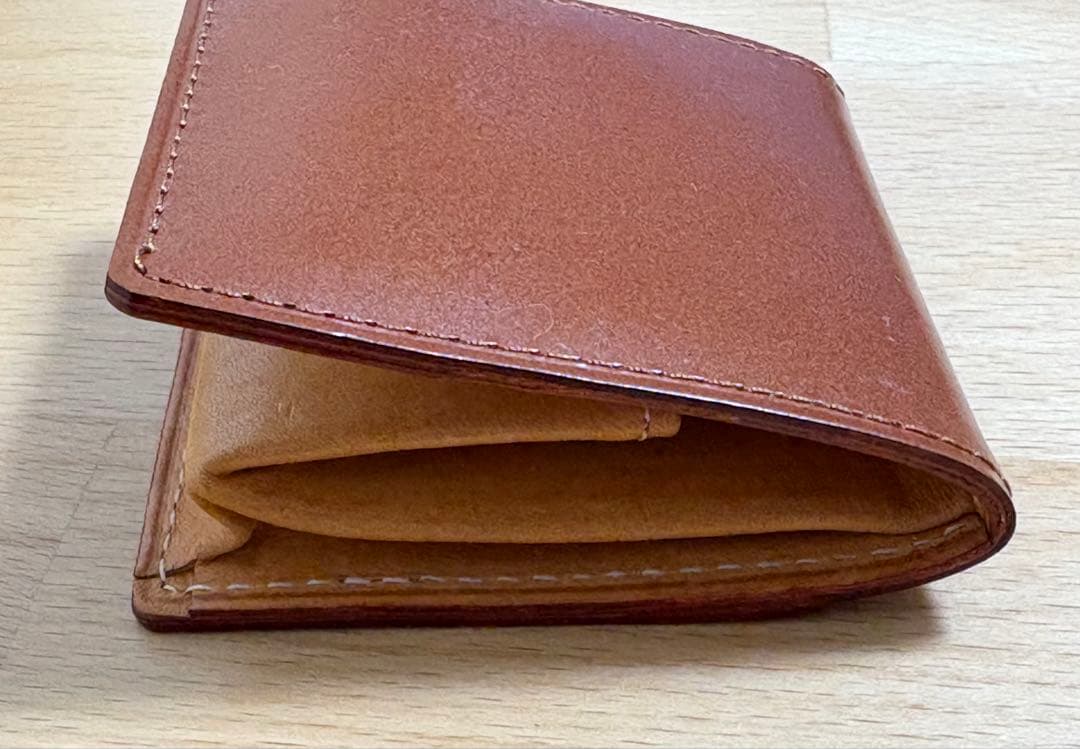 GANZO THIN BRIDLE (シンブライドル) BOX小銭入れ ヘーゼル