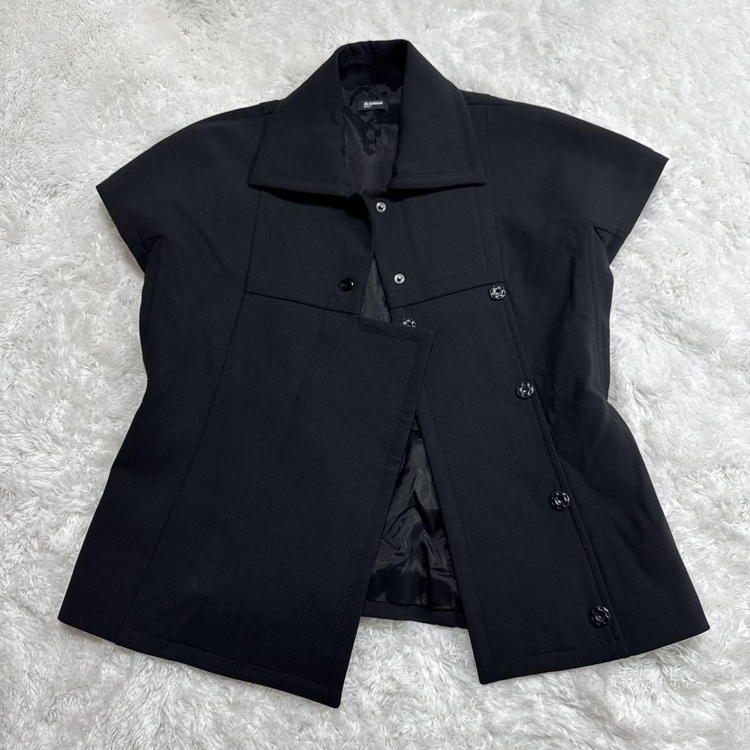 jil sander navy ジルサンダーネイビー シャツ ブラック 36