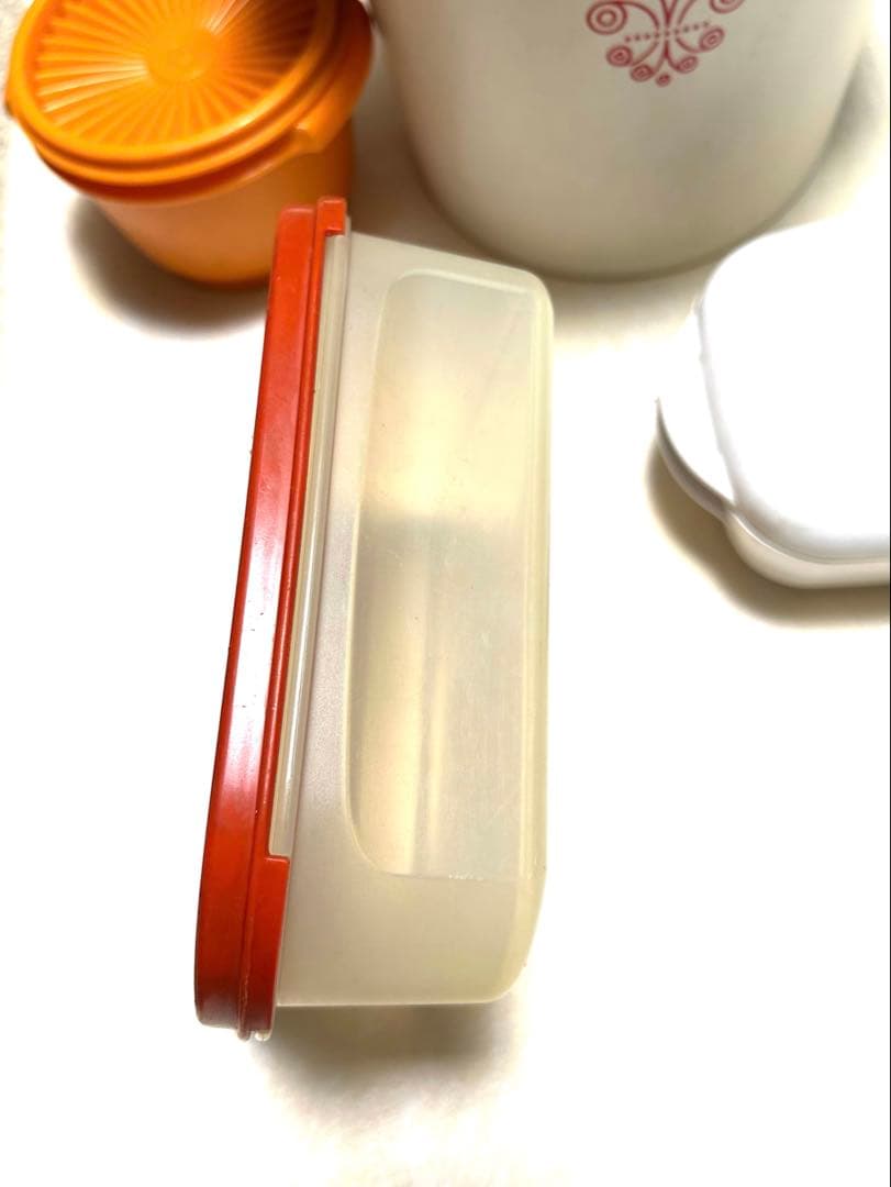 4点TUPPERWEAR タッパーウェア　マキシデコレーター他　保存容器セット