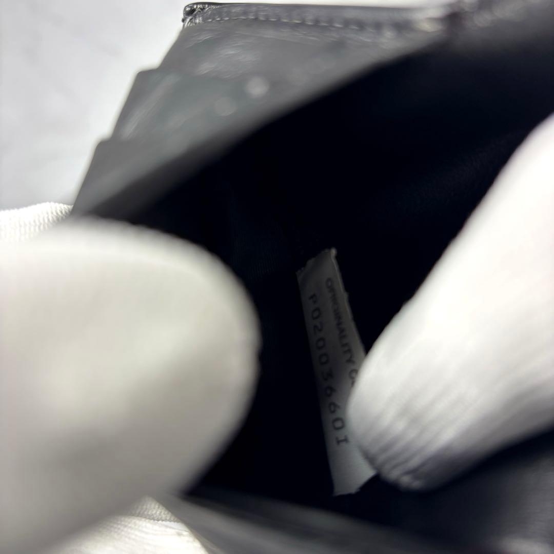 BOTTEGA VENETA ブラック 3つ折り 財布 カセット