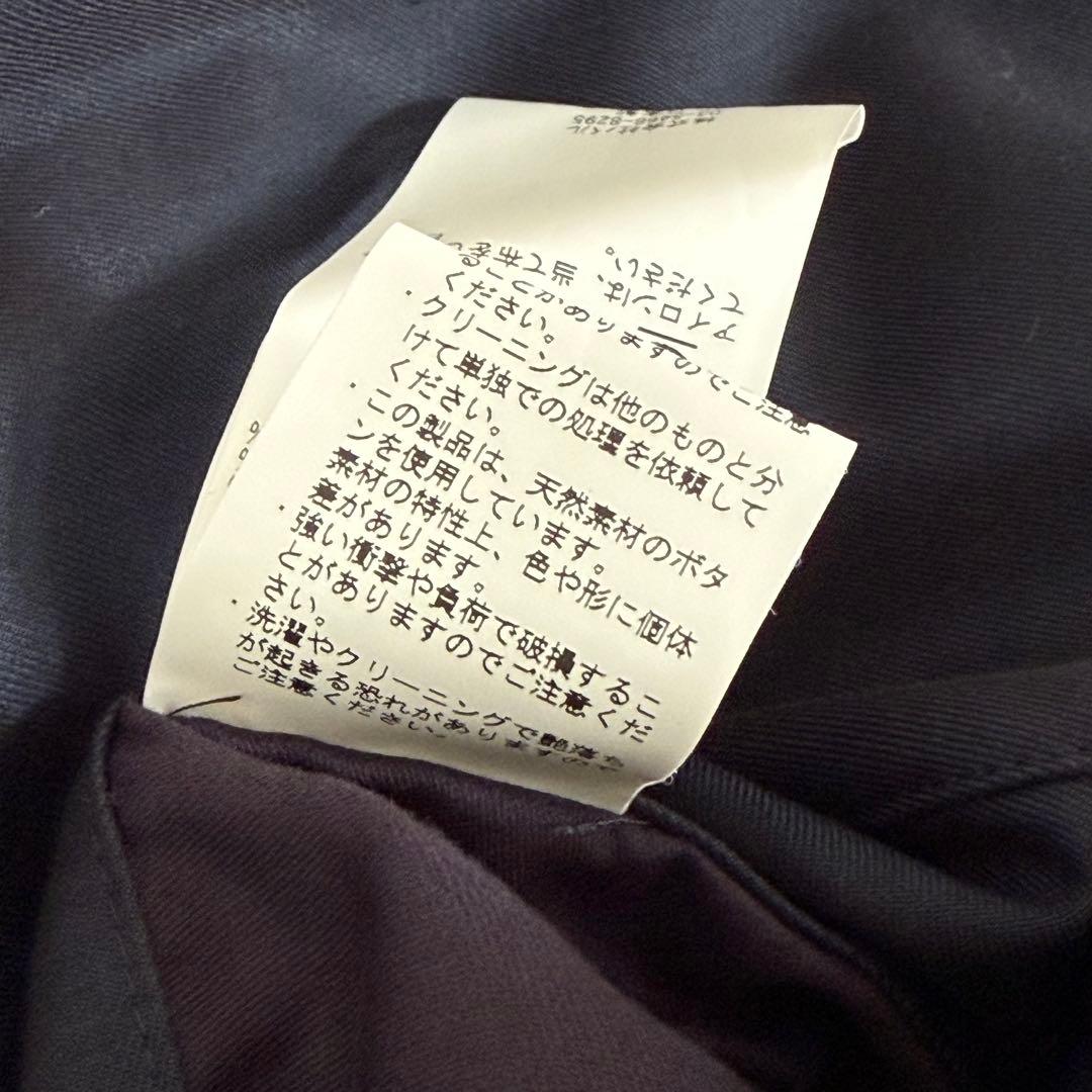 PHLANNÈL SOL（フランネル ソル）モーターサイクルコート ネイビー 3