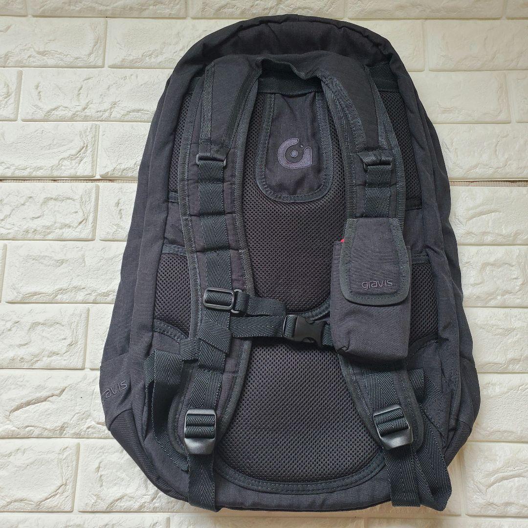 極美品 gravis メトロ バックパック グラビス PC収納部有 リュック