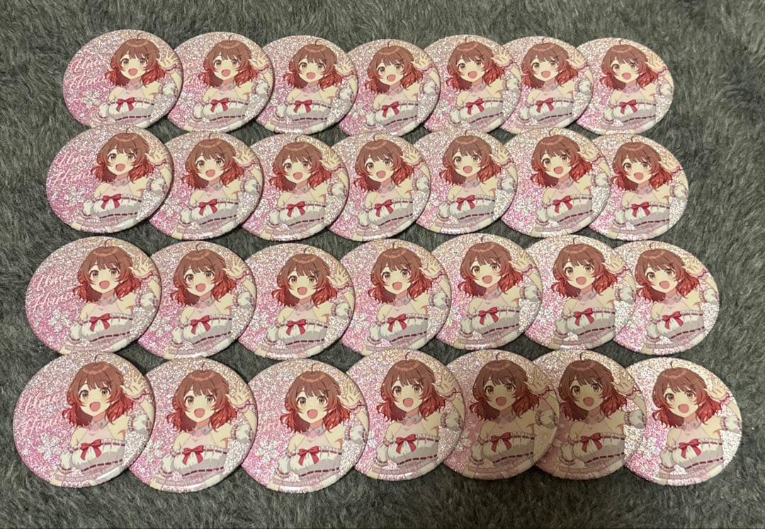 学マス 花海佑芽 HMV サクライロ 缶バッジ　63点