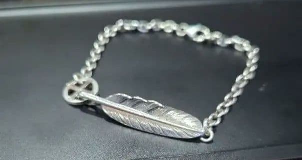 Silver501 　フェザーブレスレットS