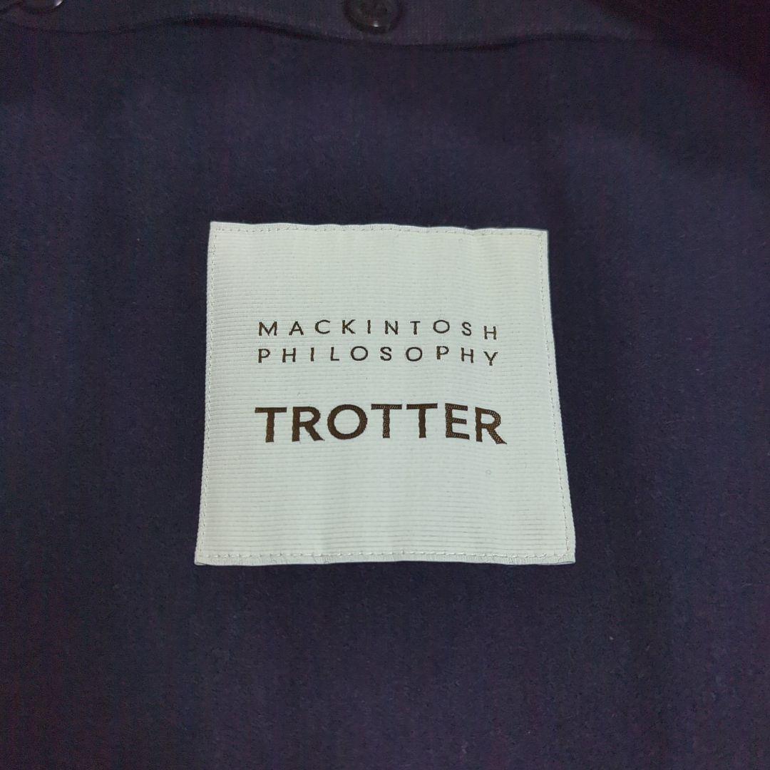 未使用級 42 マッキントッシュ トロッター プリマロフト ライナー コート 紺