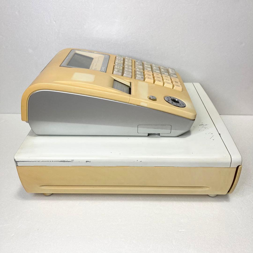 CASIO レジスター TE-340 NL300 動作良好 ロール紙付 鍵付