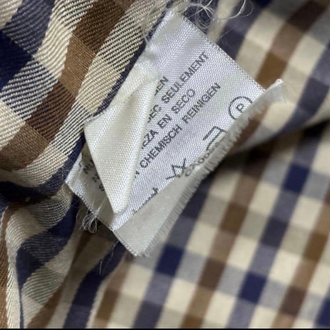 c*2様 Aquascutum アクアスキュータ厶 AQUA5 トレンチコート