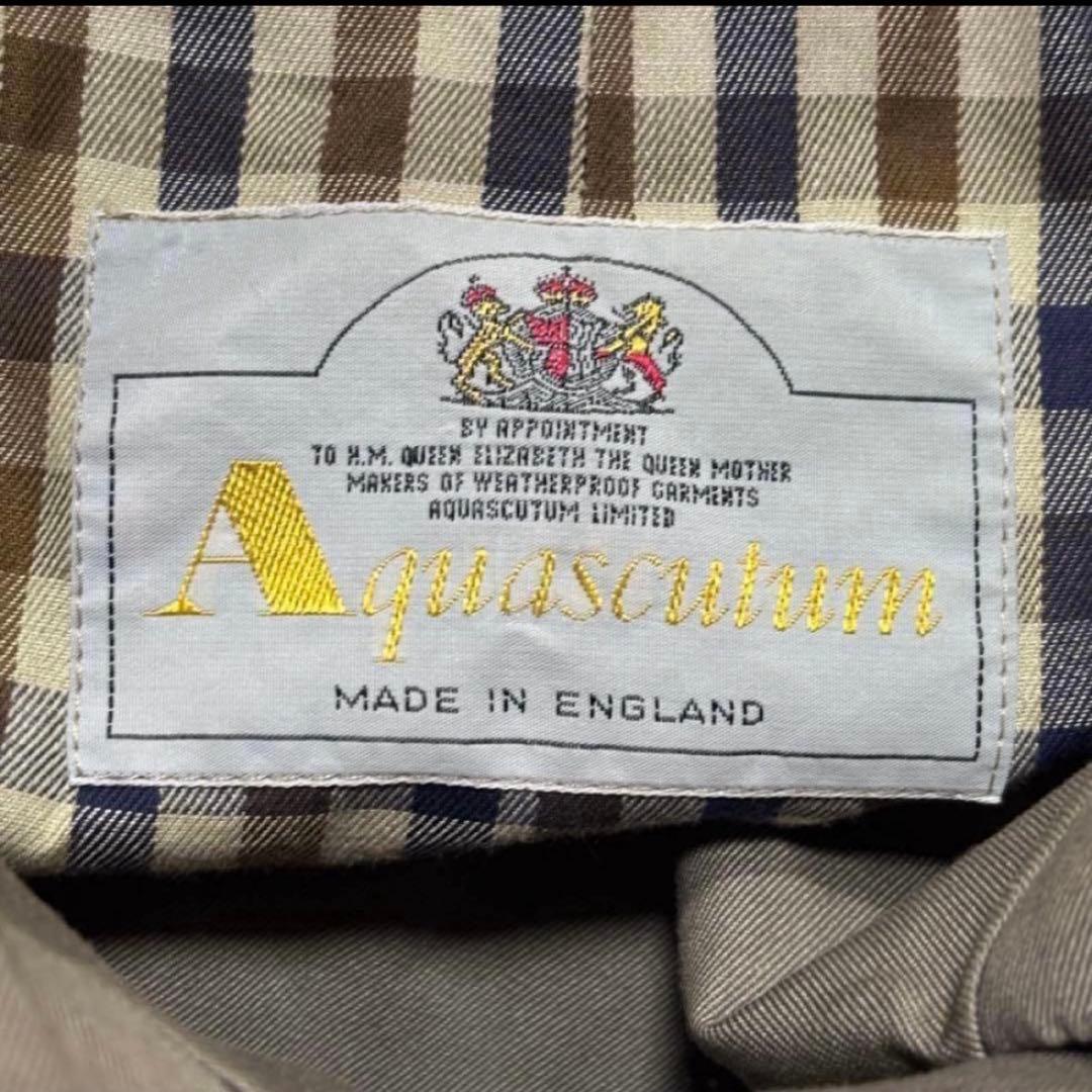 c*2様 Aquascutum アクアスキュータ厶 AQUA5 トレンチコート