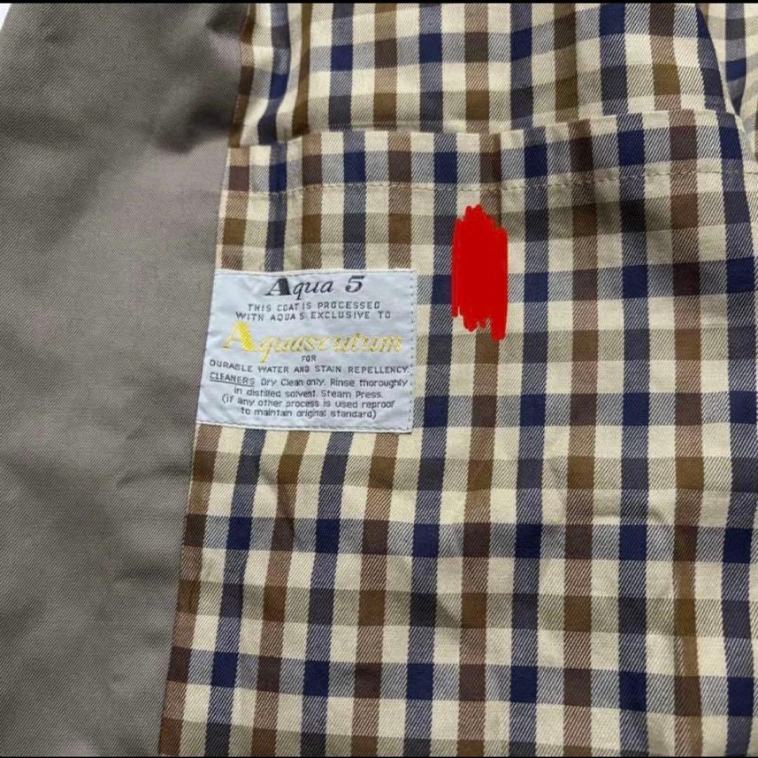 c*2様 Aquascutum アクアスキュータ厶 AQUA5 トレンチコート