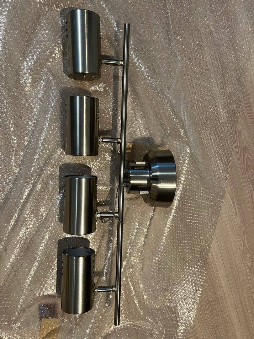 シルバー シーリングライト 4灯