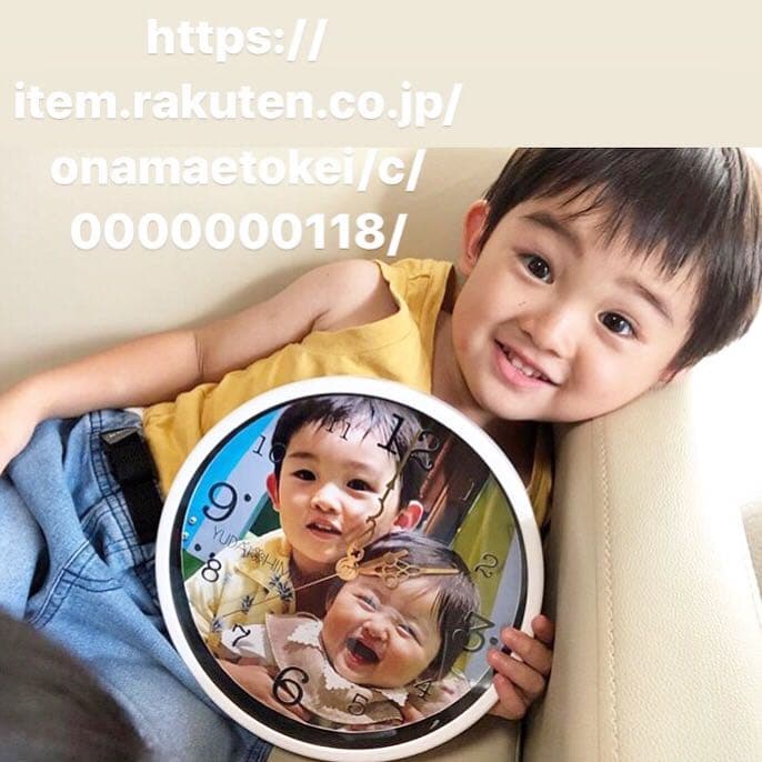 #誕生日　#お名前時計　#激安　#サプライズ　#七五三　#記念品　#ギフト　に
