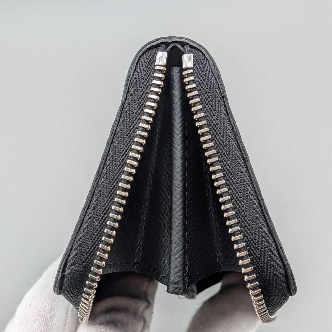 【美品・箱付】ルイヴィトン ジッピーパース ダミエ グラフィット RFID