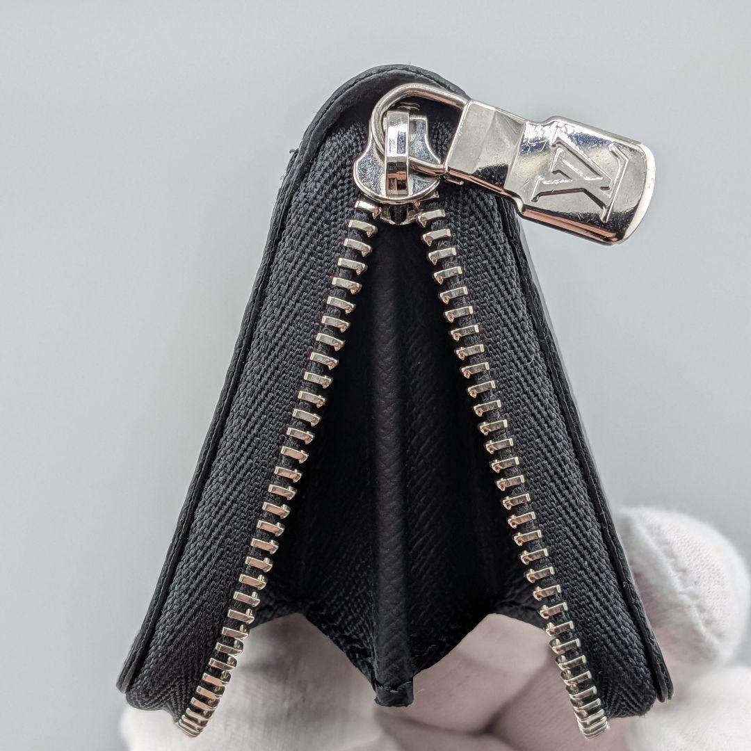 【美品・箱付】ルイヴィトン ジッピーパース ダミエ グラフィット RFID