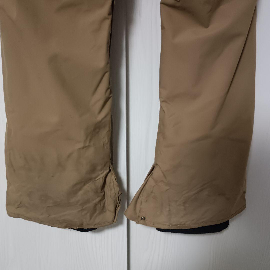 クイックシルバー　 ウェア　スノボー　上下セット　L　柄　ベージュ　白　黒