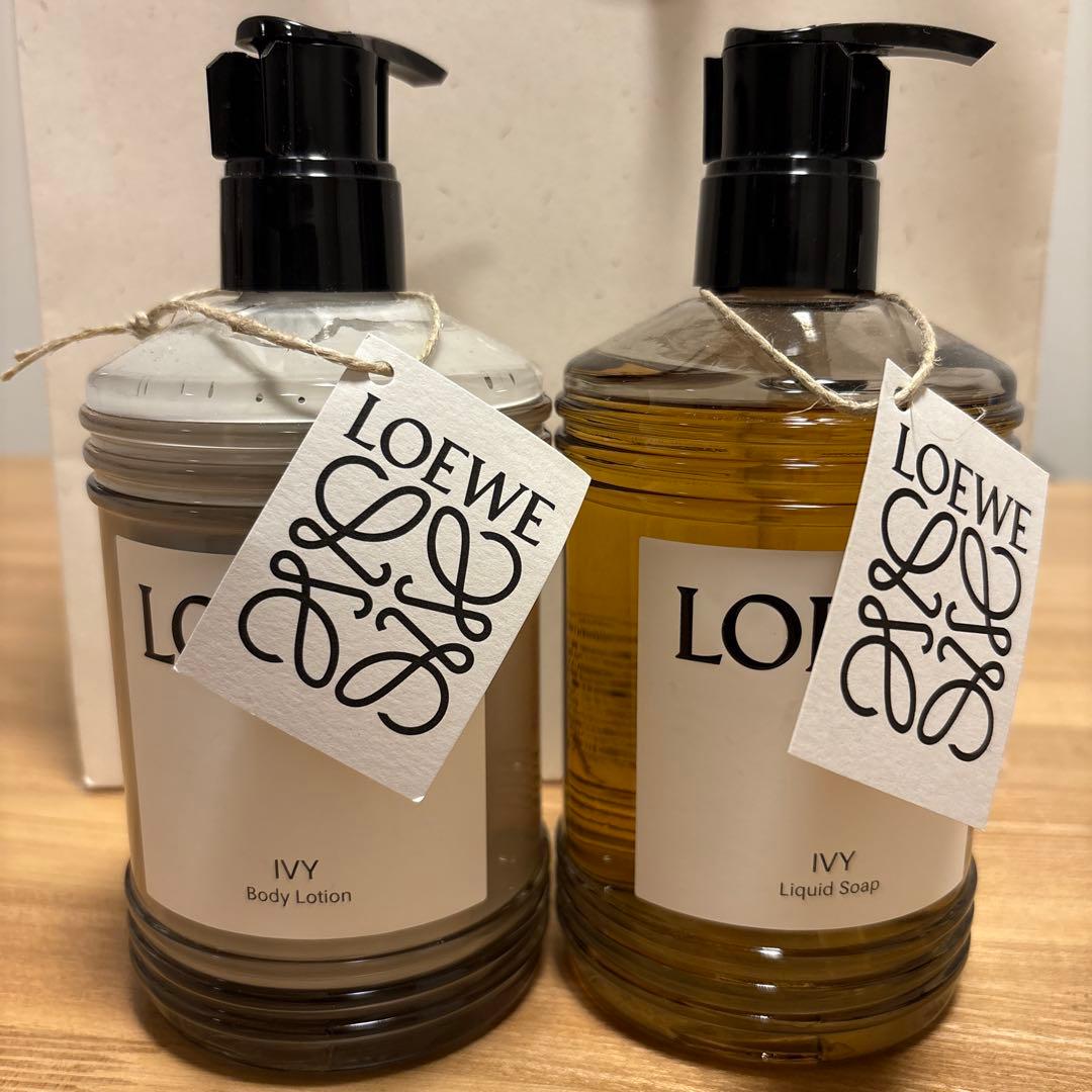 新品　LOEWE ロエベ　リキッドソープ&ボディソープ　アイビー　セット