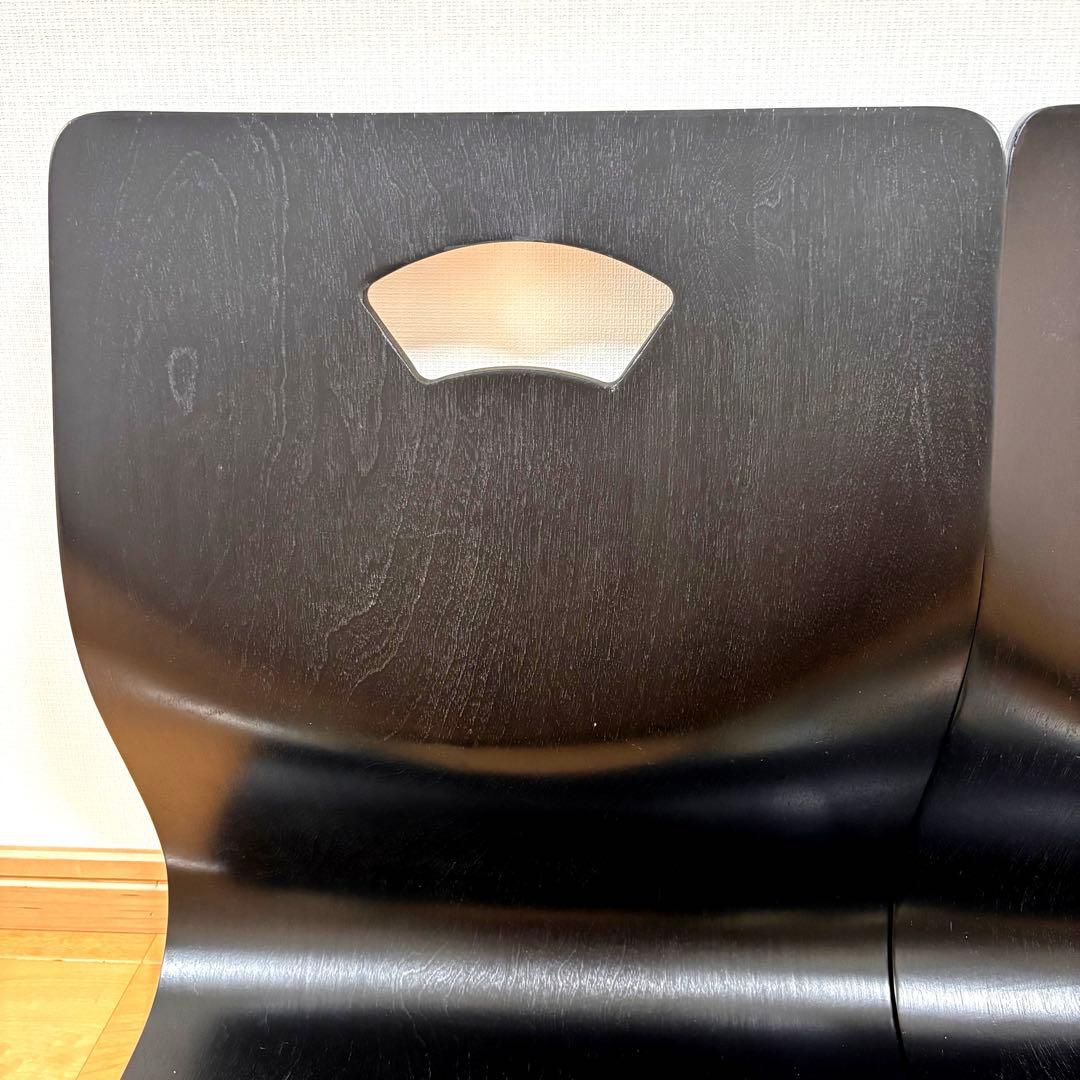 【未使用品】木製 曲げ木 和座椅子 座椅子 3脚セット和室 旅館