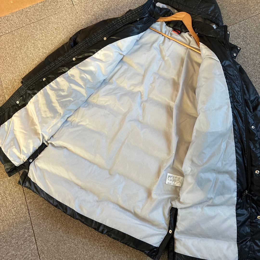 Nike ダウンコート　 ベンチコート ロングコート　黒