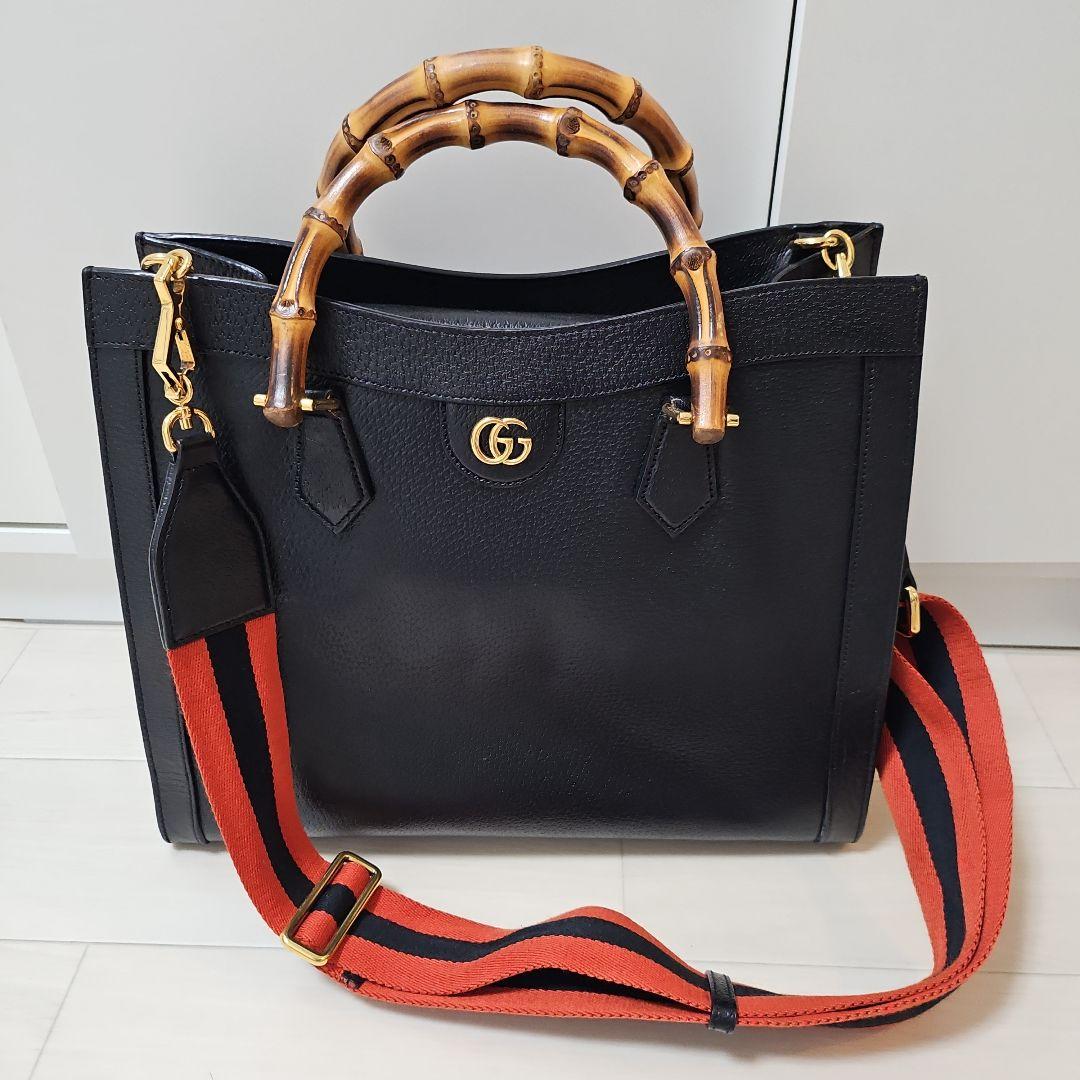 【お値下げ中】GUCCIダイアナ　ラージトートバッグ