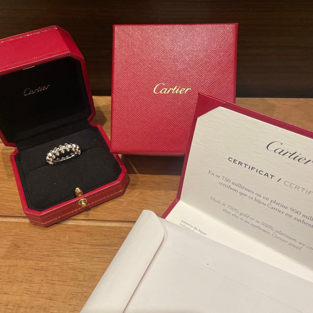 クラッシュドゥカルティエ　k18WG 54 ミディアム　MM