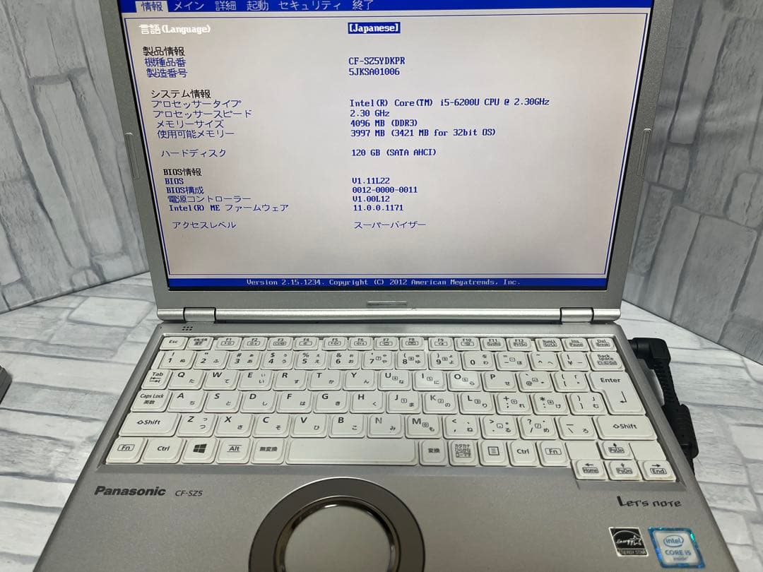 購*ん様 Panasonic Let's note CF-SZ