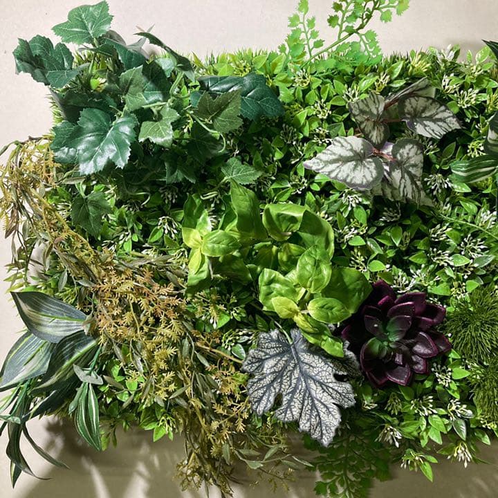 光触媒　人工観葉植物　抗菌消臭　ウォールグリーン99999