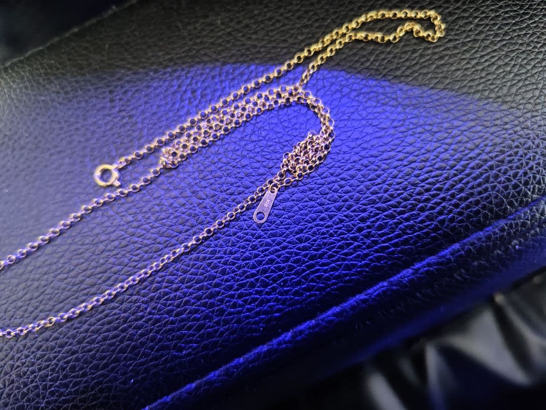 プ*祝様 鑑定済みk18ネックレスチェーン刻印あり