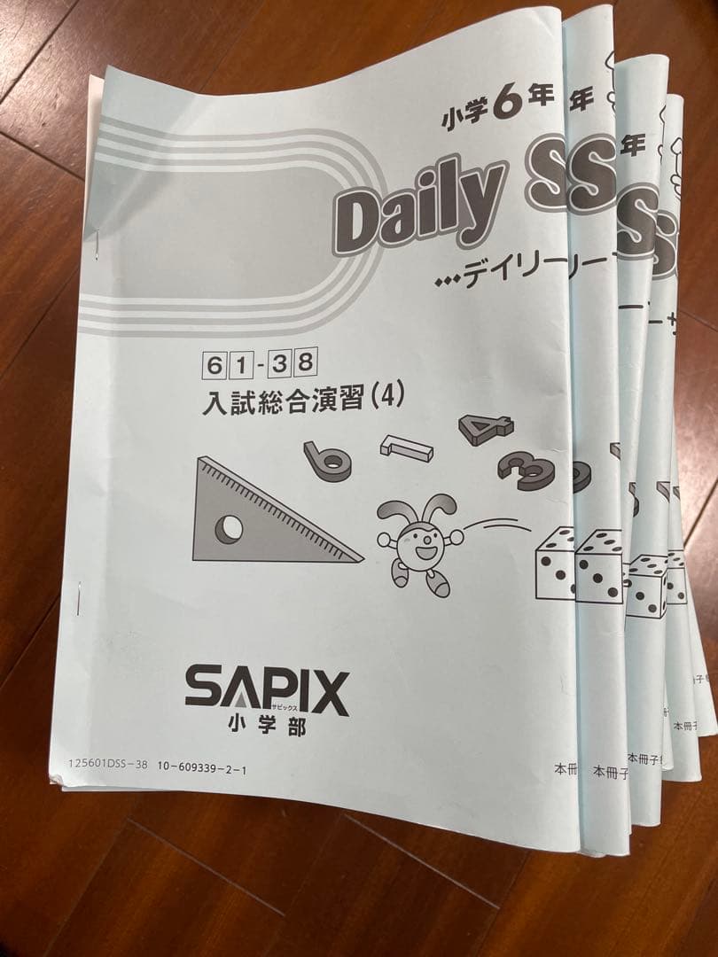 【2025年度最新版】サピックス　算数6年 デイリーサポート　欠番なし