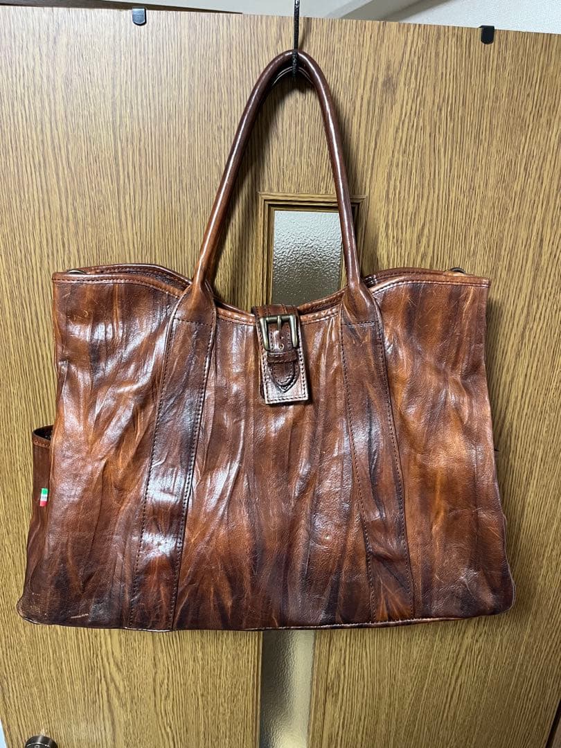 最上級モデル　オロビアンコ／本革トートバック／MADE IN ITALY 値下げ