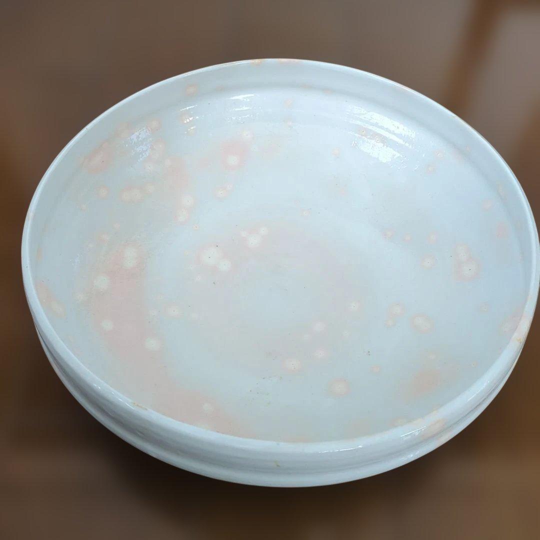 萩焼　大皿　花器