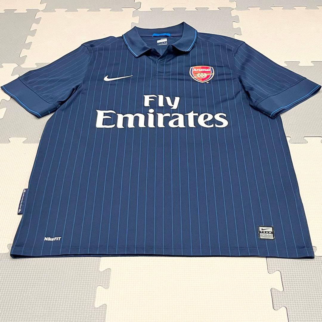 アーセナル　【Mサイズ】　09/10シーズンアウェイユニフォーム　NIKE製