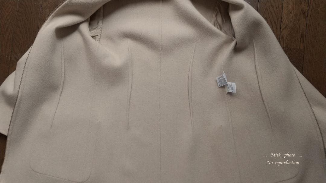 'S Max Mara スタイリッシュダブルフェイスフーディコート JI40