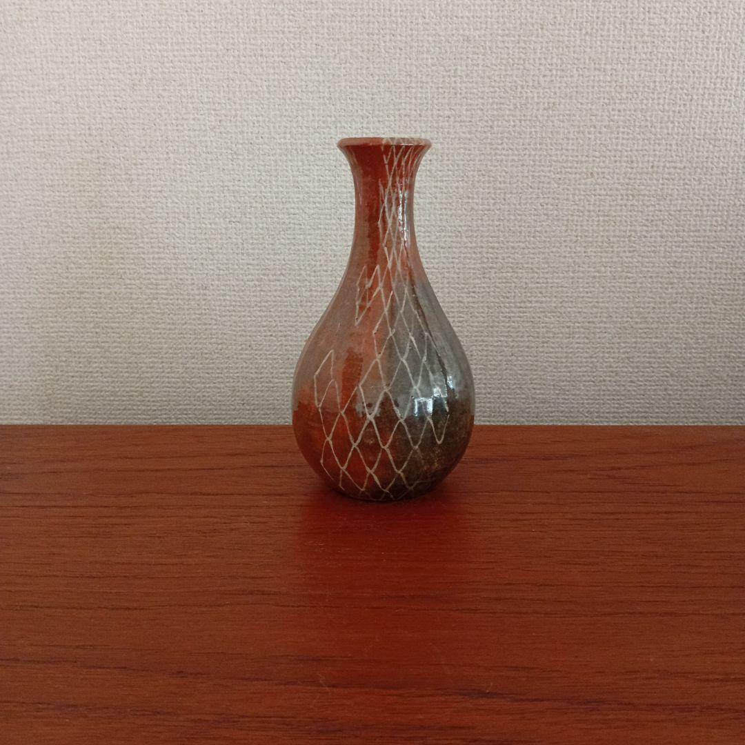 赤楽　徳利　松斎（楽吉左衛門、黒楽、楽焼、吉向）