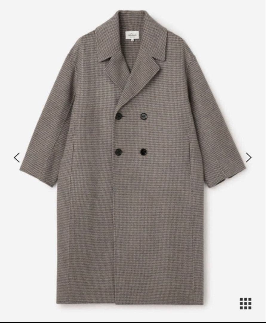 LE GLAZIK | ウール ダブルブレストコート