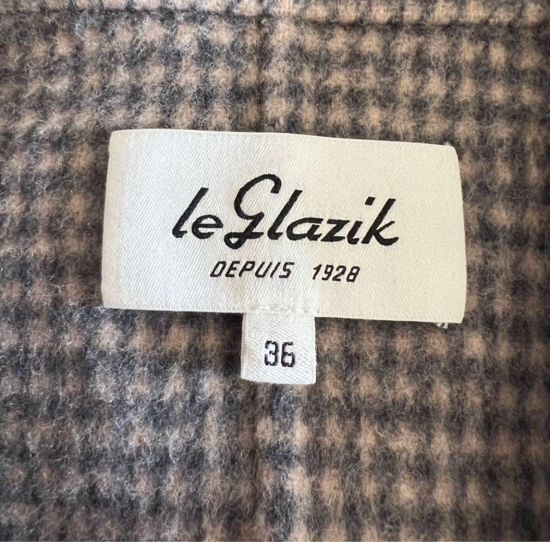 LE GLAZIK | ウール ダブルブレストコート