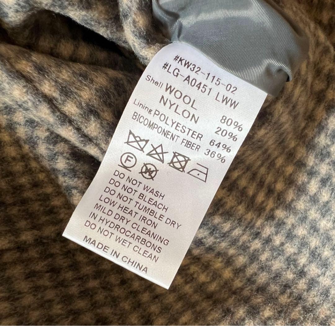 LE GLAZIK | ウール ダブルブレストコート