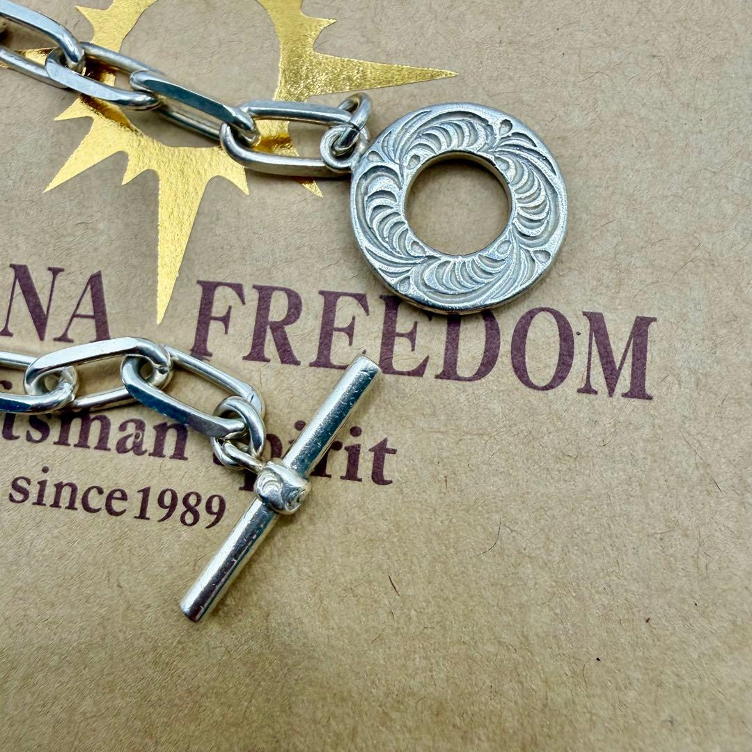 美品　アリゾナフリーダム　極太チェーン 60センチ　T-145 定価64680円