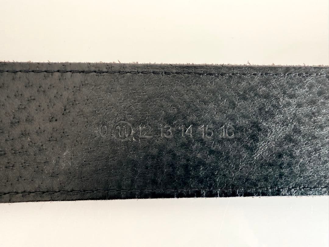 Maison Martin Margiela 11 チェーン付きレザーベルト