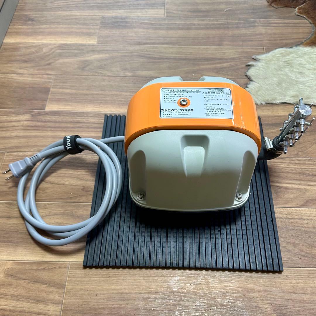 【美品】安永エアポンプ ブロワ－ AP-40P フルセット