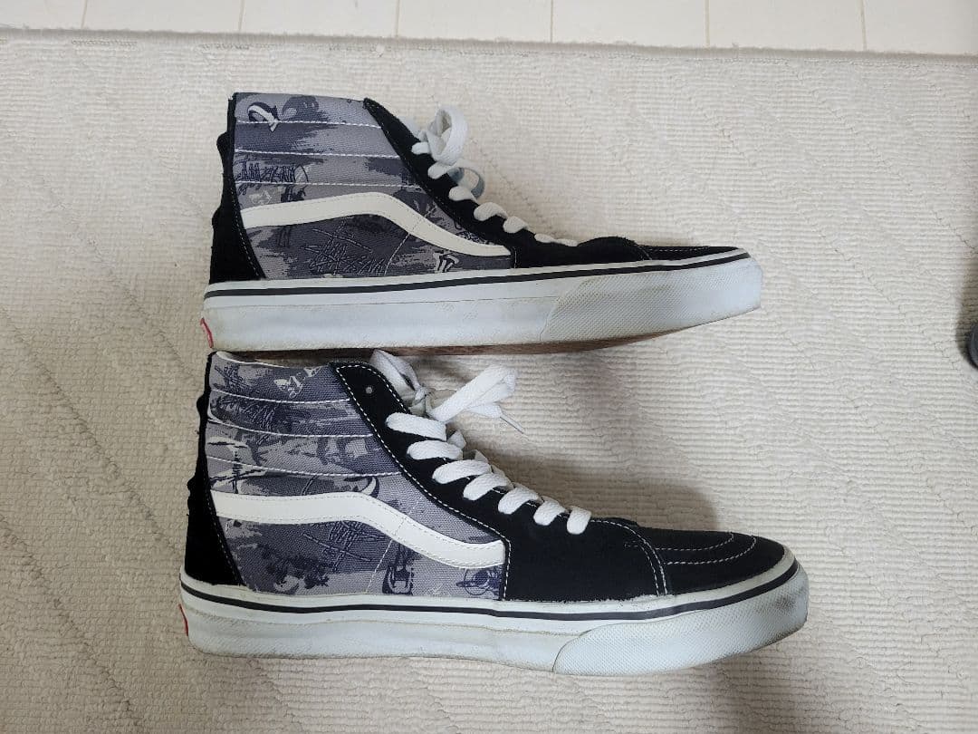 Vans Sk8-Hi stussy　コラボ