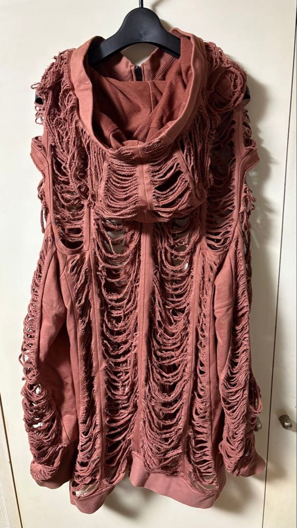 JULIUS 24SS Blaze hoodie ユリウス　ダメージ　パーカー