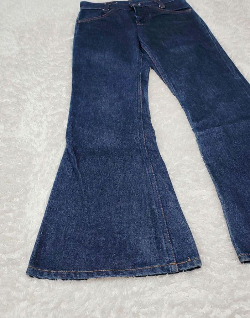 米国製 70s〜80s Levi’s 784 ベルボトム scovill 裏35