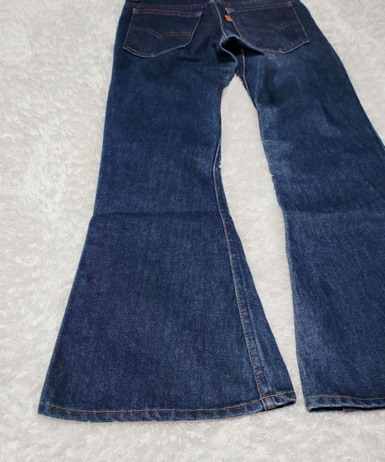 米国製 70s〜80s Levi’s 784 ベルボトム scovill 裏35